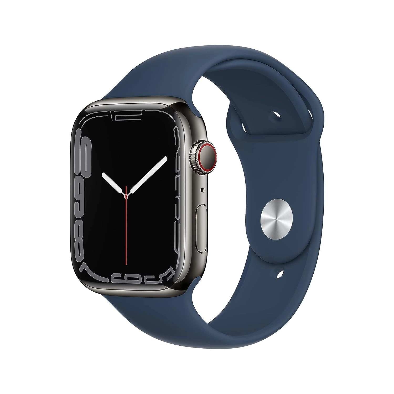 Apple (Renewed) Watch Series 7 45mm Stainless Steel Cellular GPS