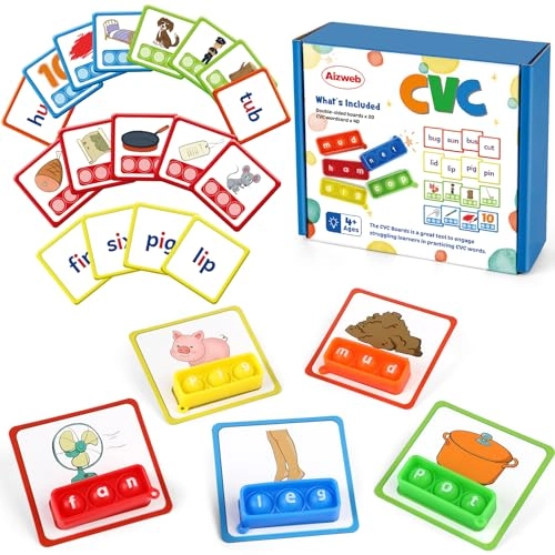 CVC Word Game - 3 years and up 40 pieces