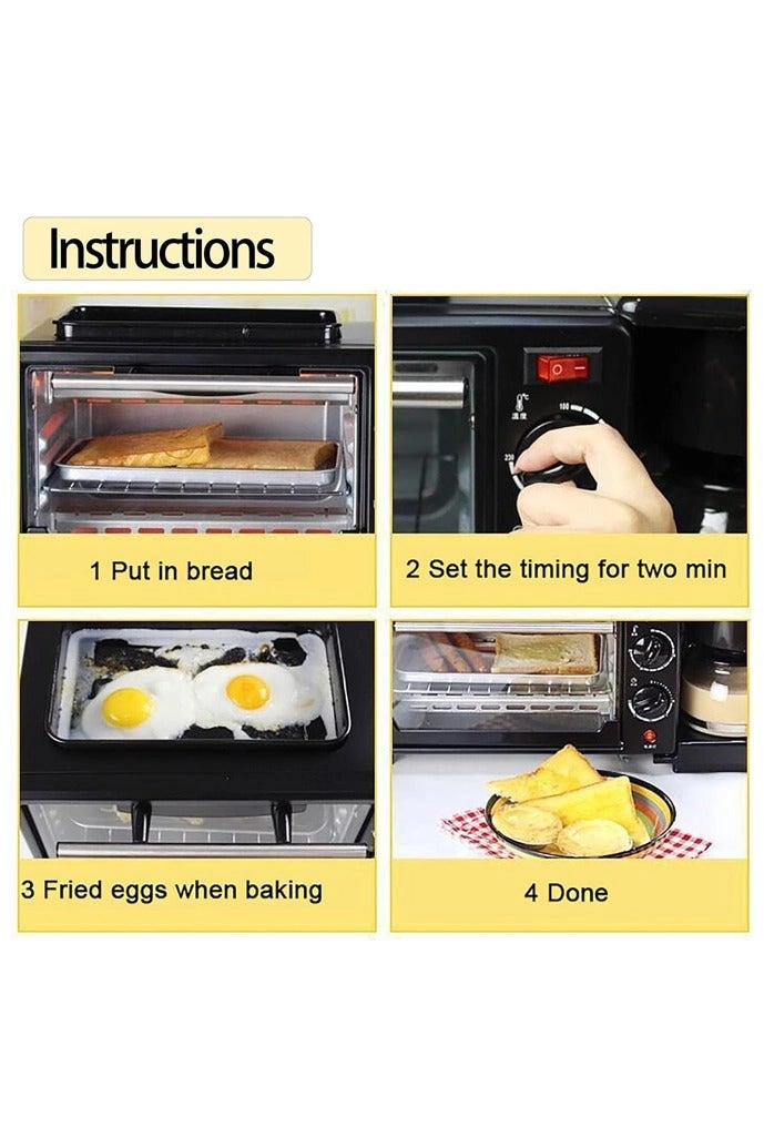 3-in-1 breakfast maker - 600 ml