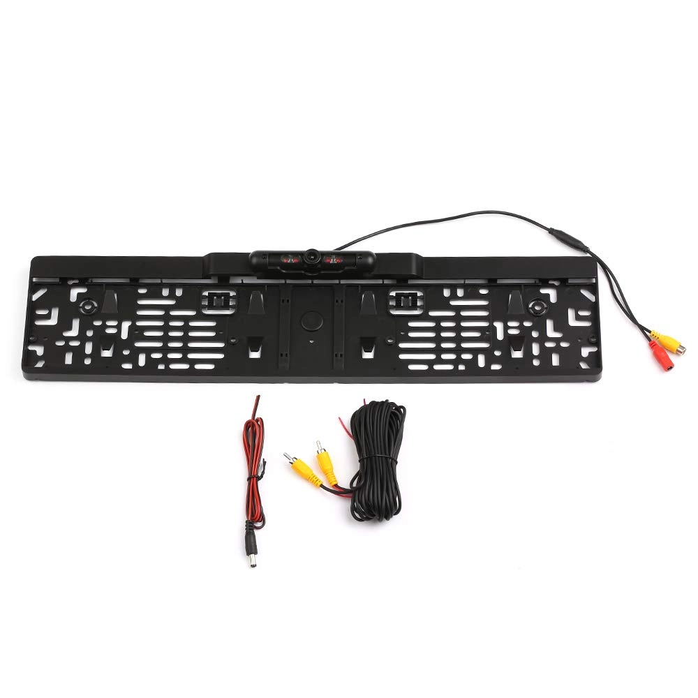 Docooler-1 License Plate Frame with Backup Camera - Night vision RCA 420 TVL
