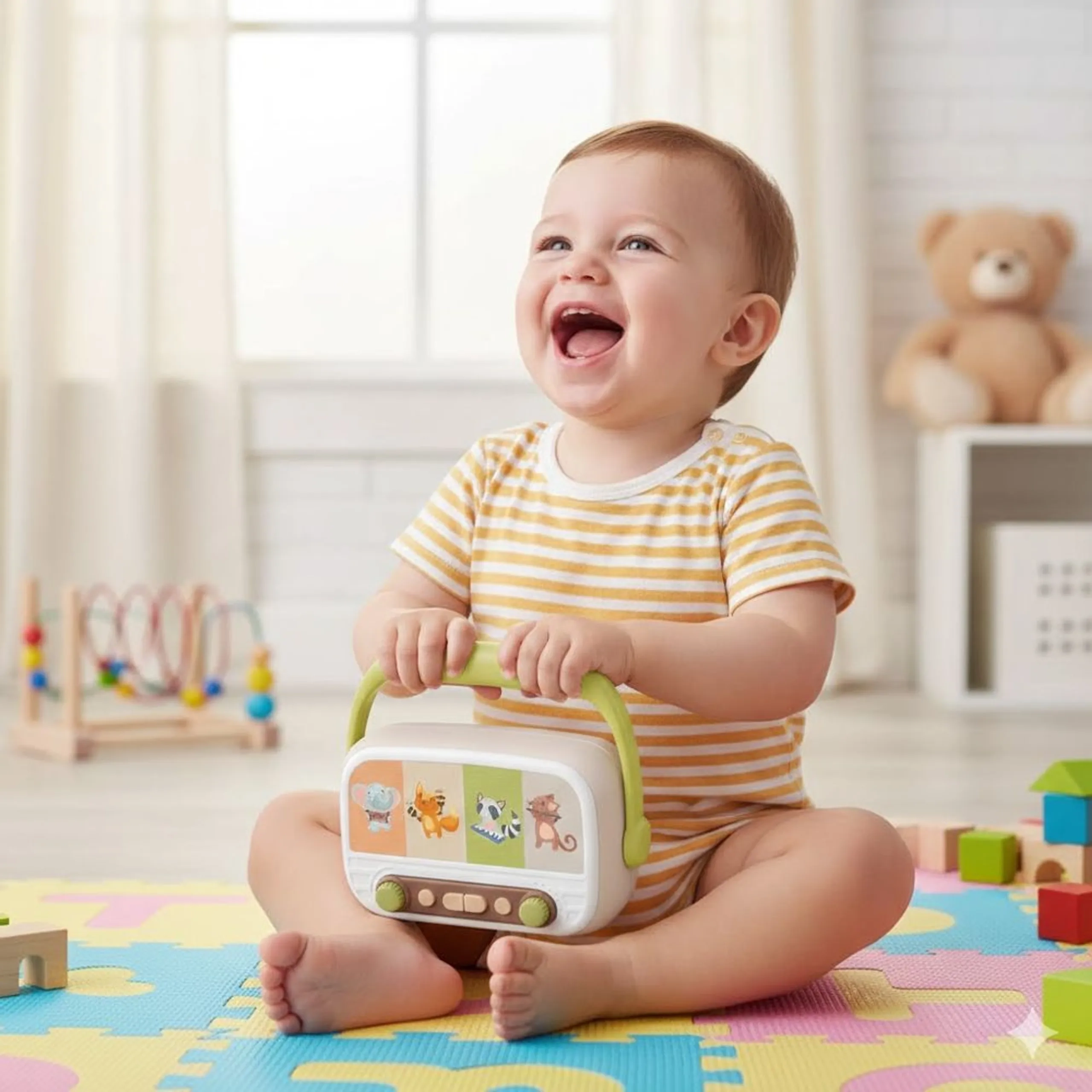 Cartoon Musical Toy - 12 months+