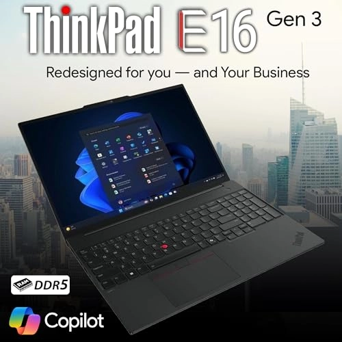 ThinkPad E16 Gen 3 21SR001QGR - 16'' Core Ultra 5-225U 16GB DDR5 512GB SSD
