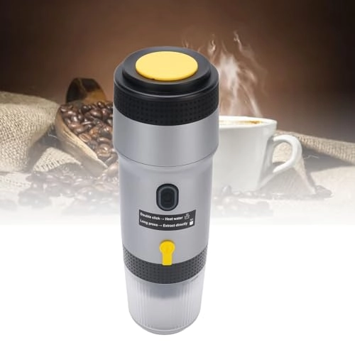 Portable Coffee Machine - 80ml capsule or powder