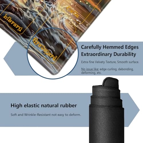 MTG Playmat Rubber Gaming Mouse Pad - 60.96x35.56 cm