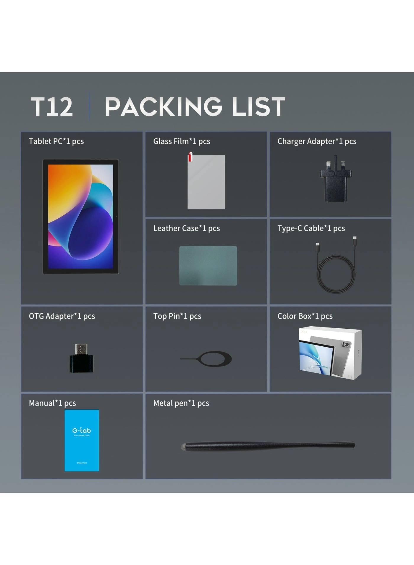 T12 - 128GB 10.1"