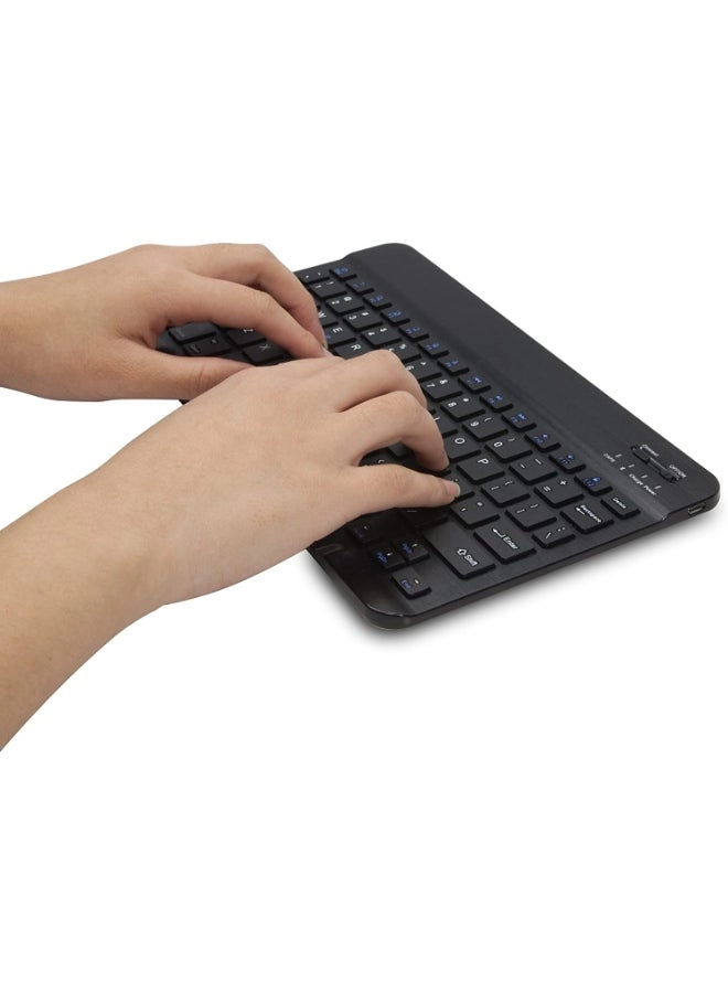 Round Keycap Touch Keyboard Case - Wireless
