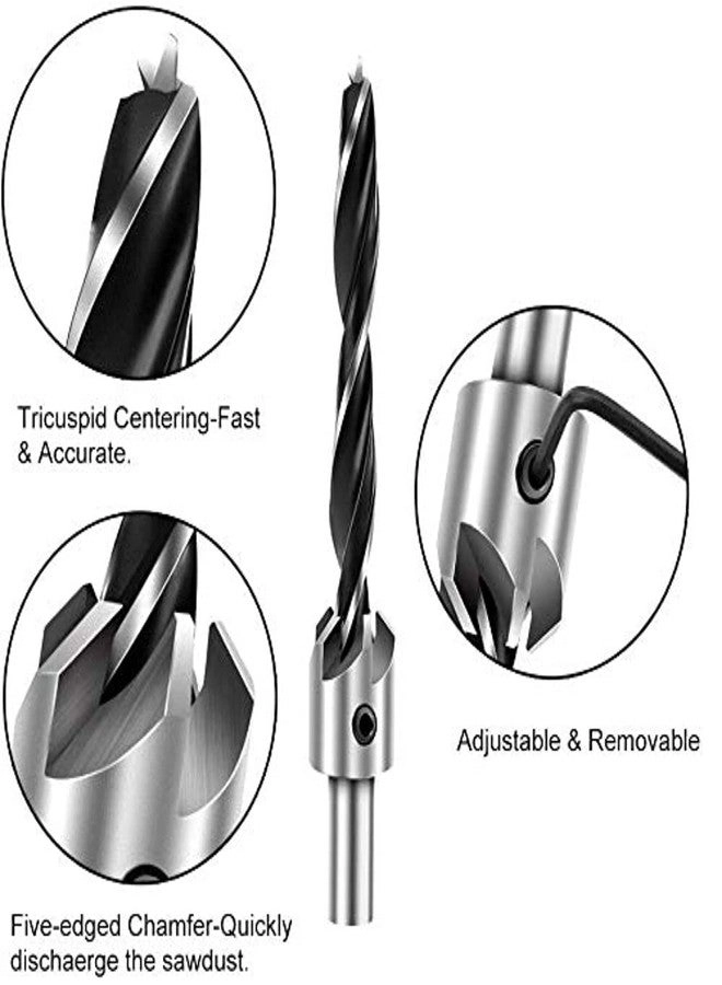 Drill Bit Set - Hss Pack Of 4