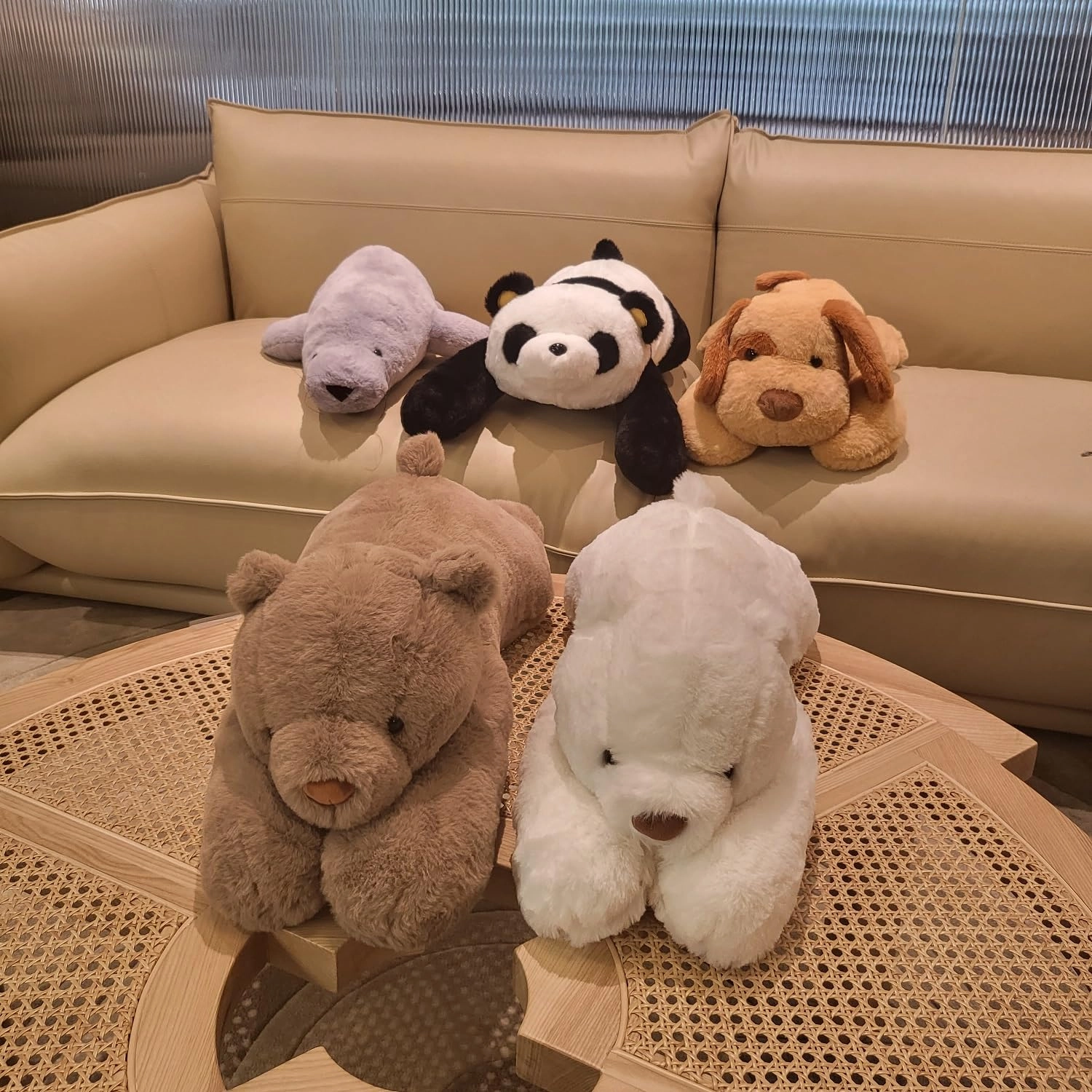 Bear Weighted Stuffed Animals 61 cm Plush