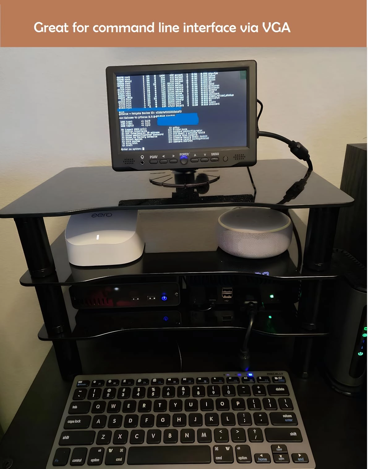 HDMI VGA AV RCA Monitor - 1080P 7 inch