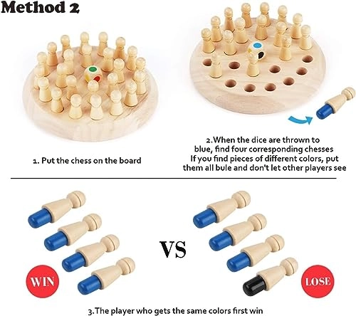 Wooden Memory Game - 18 months and up