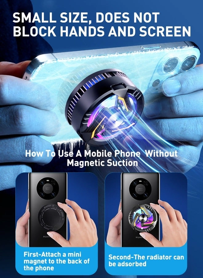 Magnetic Phone Cooler - Semi-Conductor Cooling Chip Universal