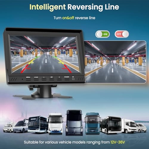 Rearview Camera - Night Vision Wired 1080P