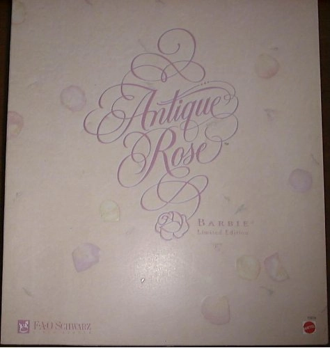 Antique Rose Barbie - Limited Edition Floral Signature Collection 1st in Series Ages 15+