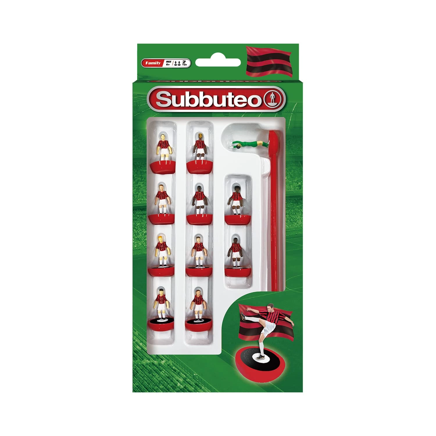Subbuteo Team - Red/Black