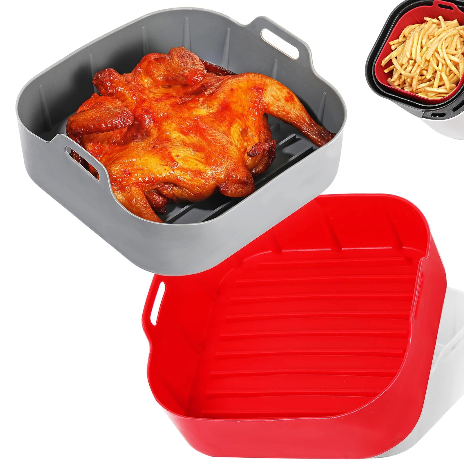 Foopama Silicone Air Fryer Liners