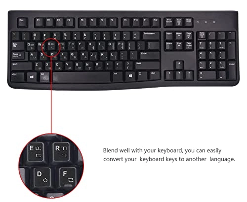 Keyboard Stickers - Korean