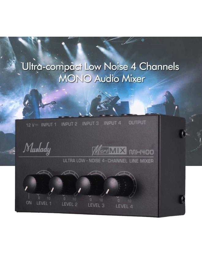 MX400 - Ultra Compact Mono Low Noise