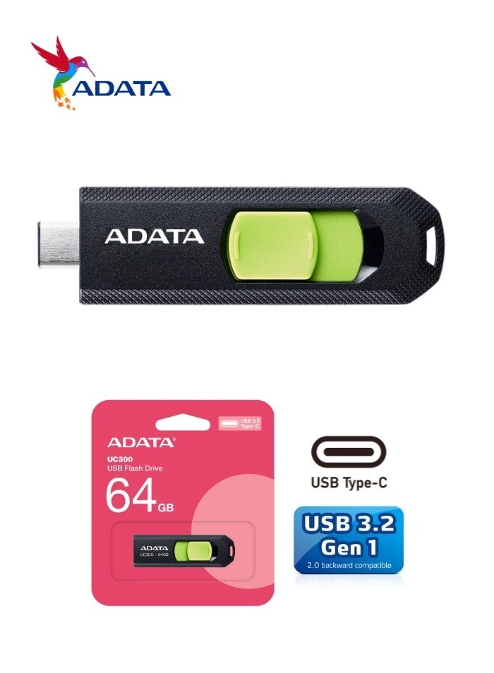 UC300 - USB 3.2 Gen 1 Typ C 64GB
