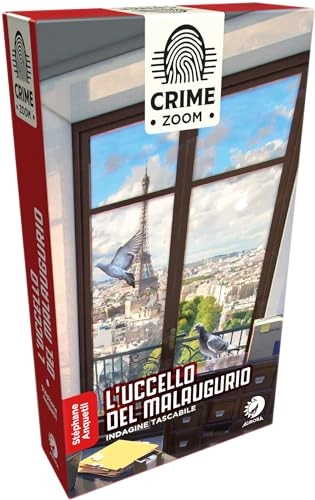Crime Zoom: A Bird of Ill Omen - Card Game (Italian)