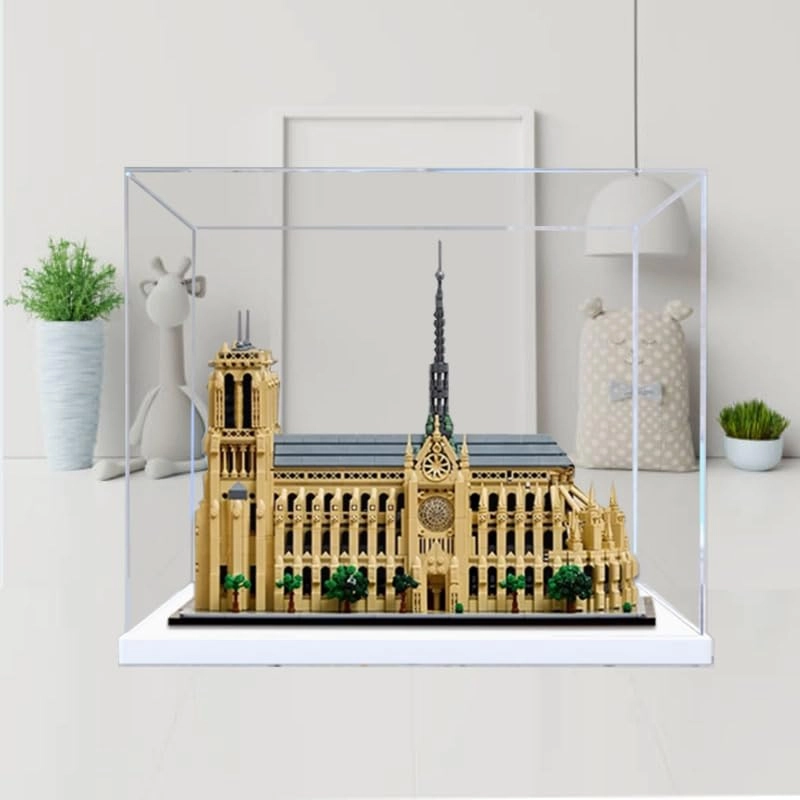 Display Case for LEGO Architecture 21061 - Acrylic Notre-Dame