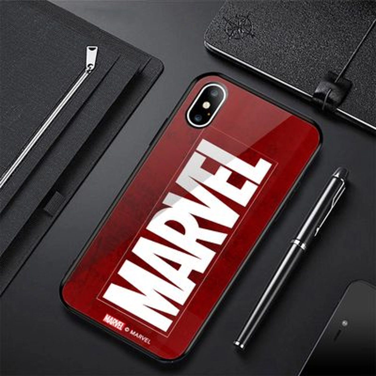 Logo Cover Back Case for iPhone Xs Max