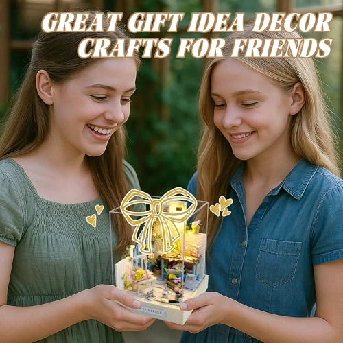 DIY Miniature House Kit - Vintage Coffee Shop