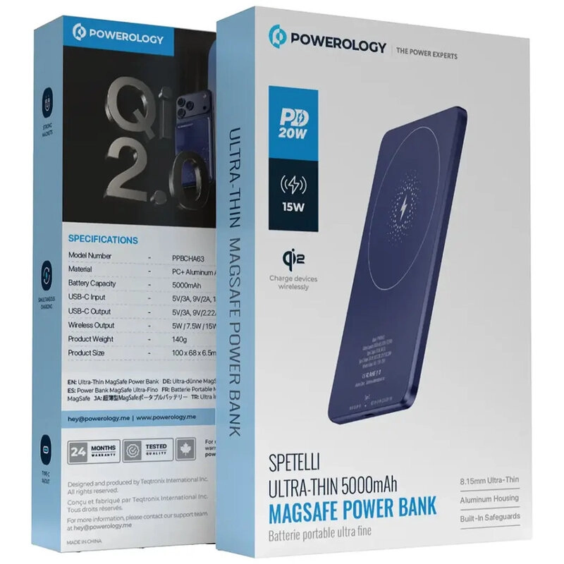 PPBCHA63-GY - 5000mAh 15W