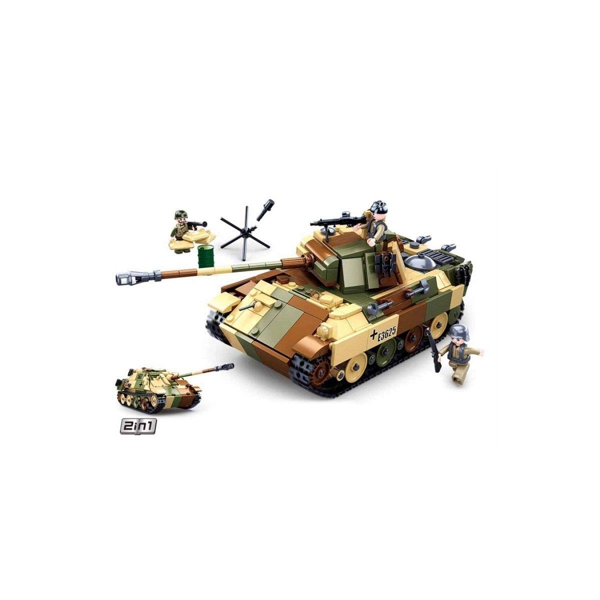 Sluban M38-B0859 Wii-Medium Tank - 2in1 construction bricks