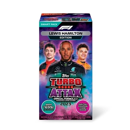 F1 Turbo Attax Smart Pack- Lewis Hamilton Version - 128 cards