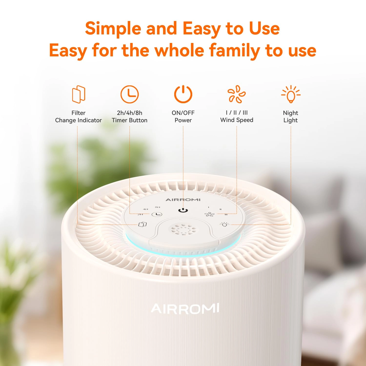 A2001 - Beige HEPA 3in1 Filter