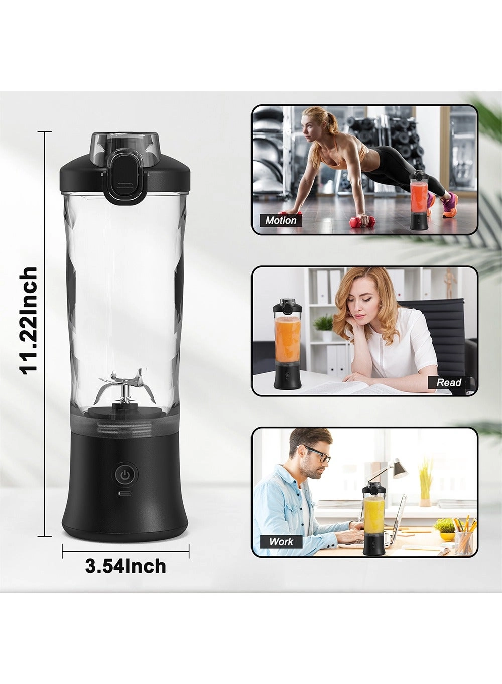 Portable Blender - Rechargeable Mini Electric Juicer