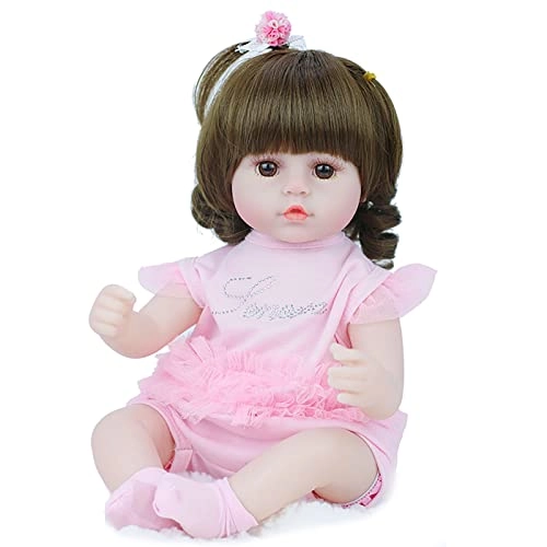 Reborn Baby Doll - 16.5 Inch Vinyl Toddler Girl