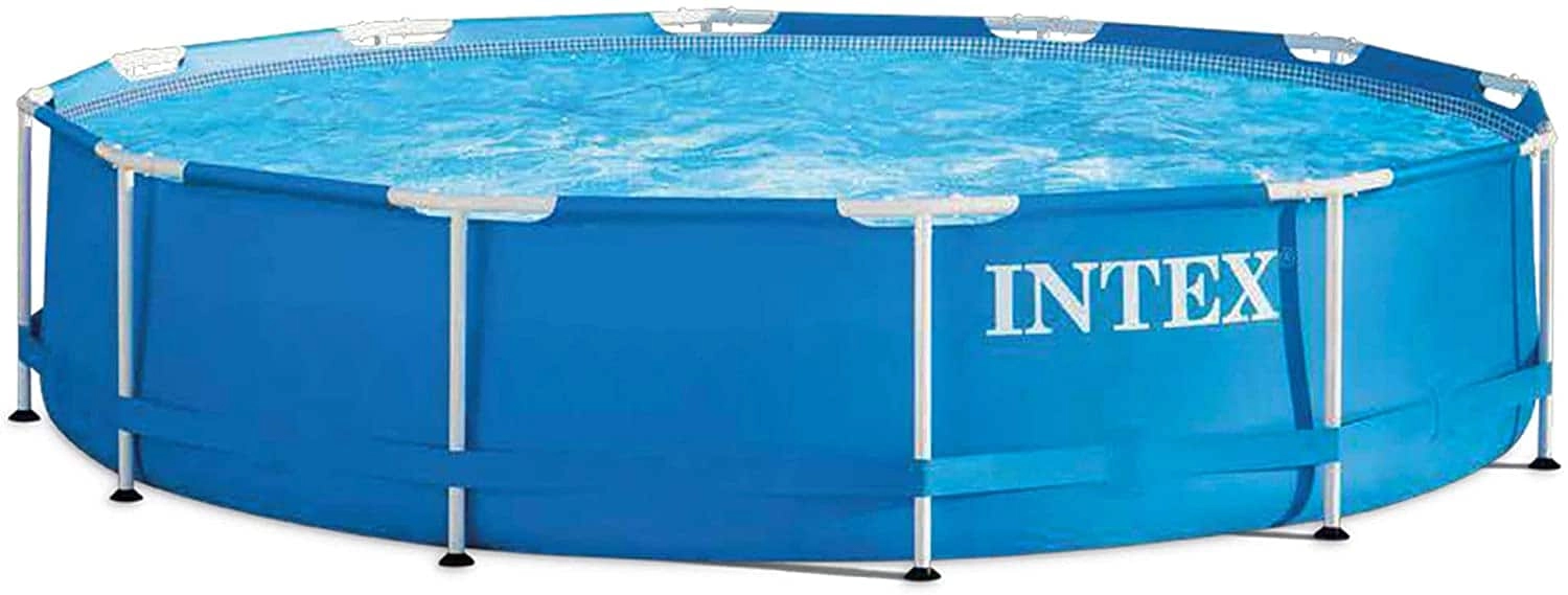 Intex Recreation Corp L&G - Imports Metal Frame 12 ft x 30 in Above Ground Pool - 1718 Gallons