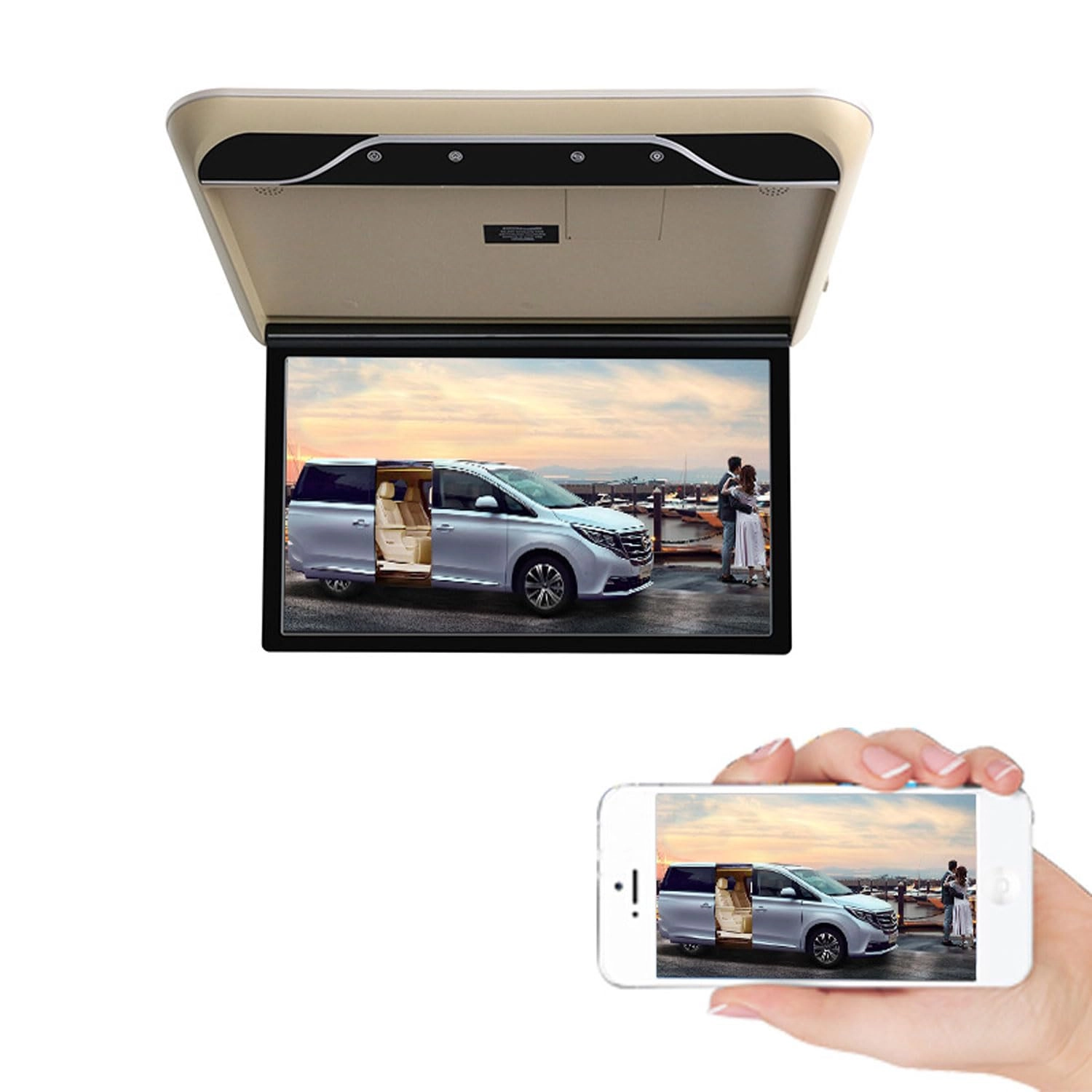 IPS Car Roof Monitor - 19"