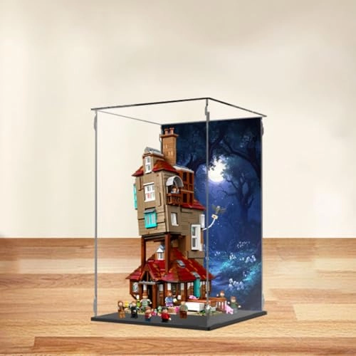 Figures Display Box (76437) - 32x32x52cm Acrylic Background B