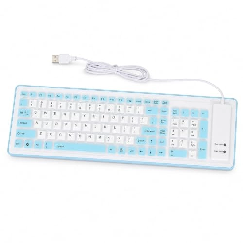 Foldable Silicone Keyboard - Wired