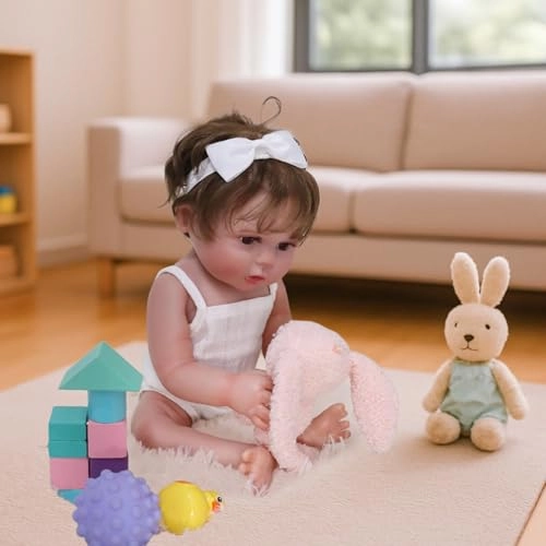 Reborn Baby Doll - 18-Inch Silicone Ages 3+