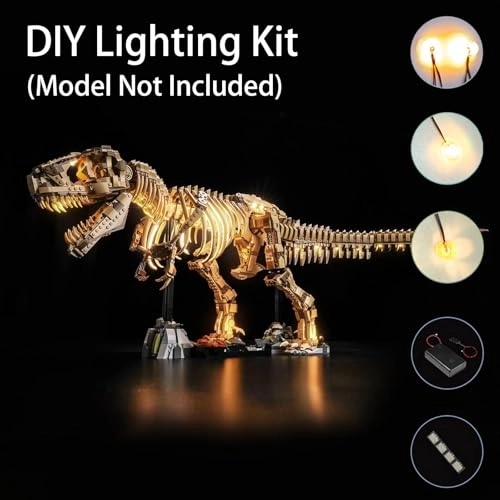 LED Lighting Kit for LEGO Tyrannosaurus Rex 76968 - ABS less than 5V