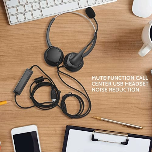 Call Center USB Headset Wired Headset