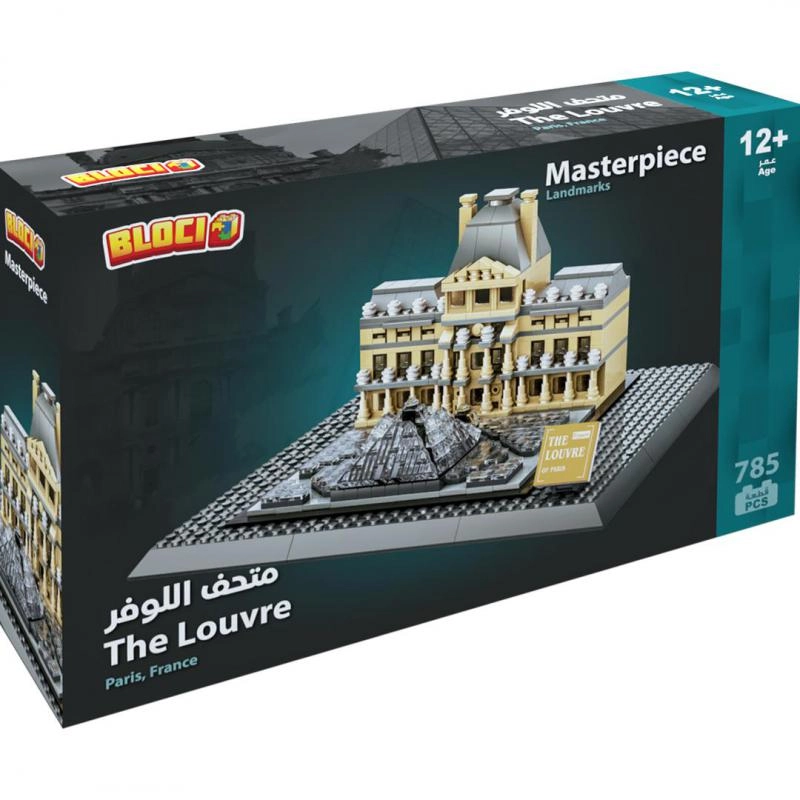 Museum Louvre in Paris France 3D Puzzle (4213) - 785 pcs