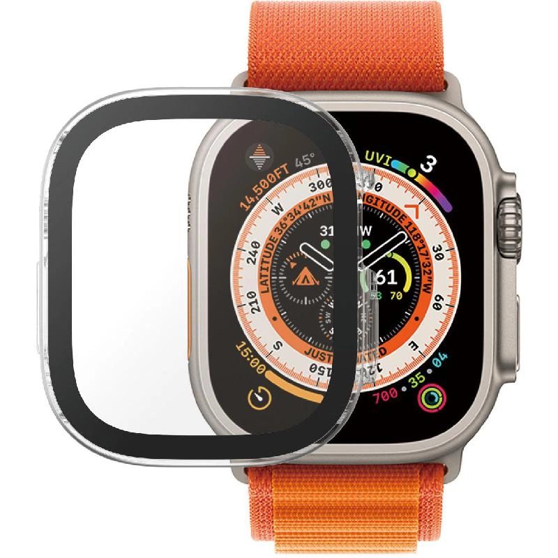 Full Body Case for Apple Watch Series 9 45mm - D3O Material Clear