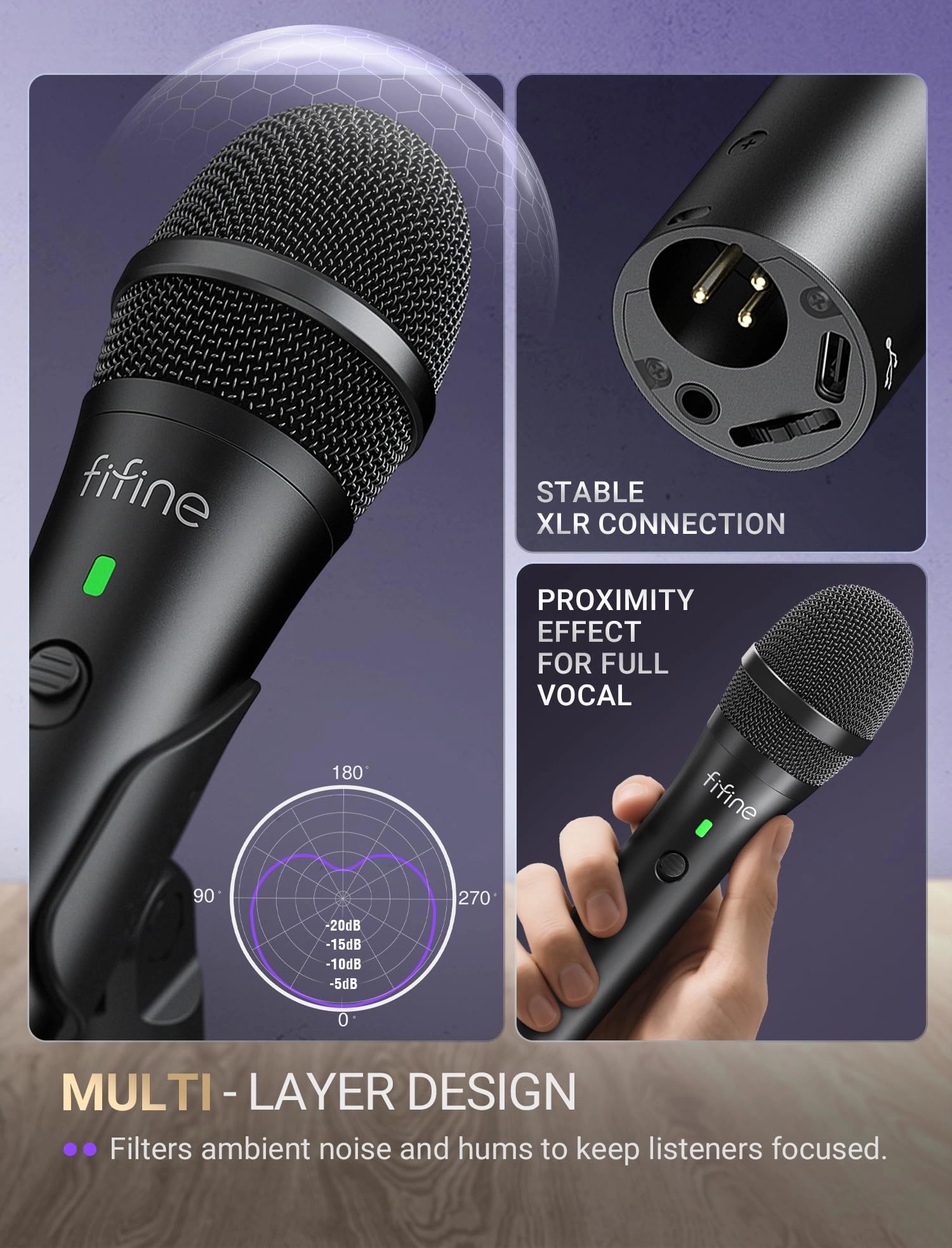 AmpliTank USB+XLR Microphone