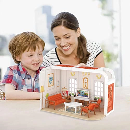 Miniature Dollhouse Kit - Children House 1:32