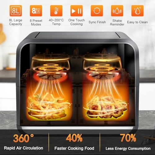 Double Air Fryer XL E1905