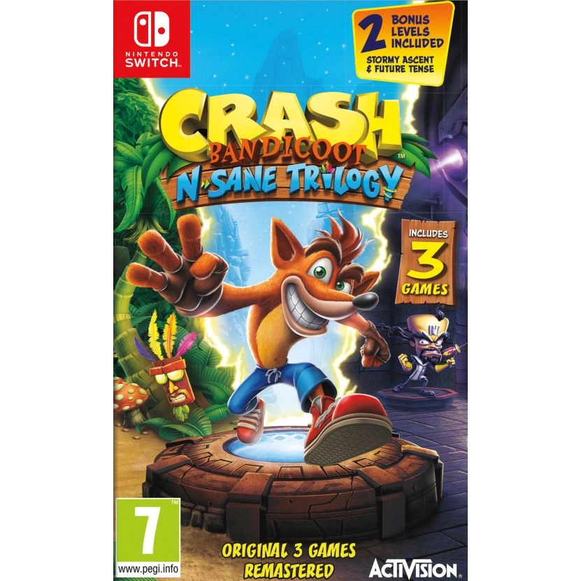 Activision Crash Bandicoot N. Sane Trilogy - Nintendo Switch