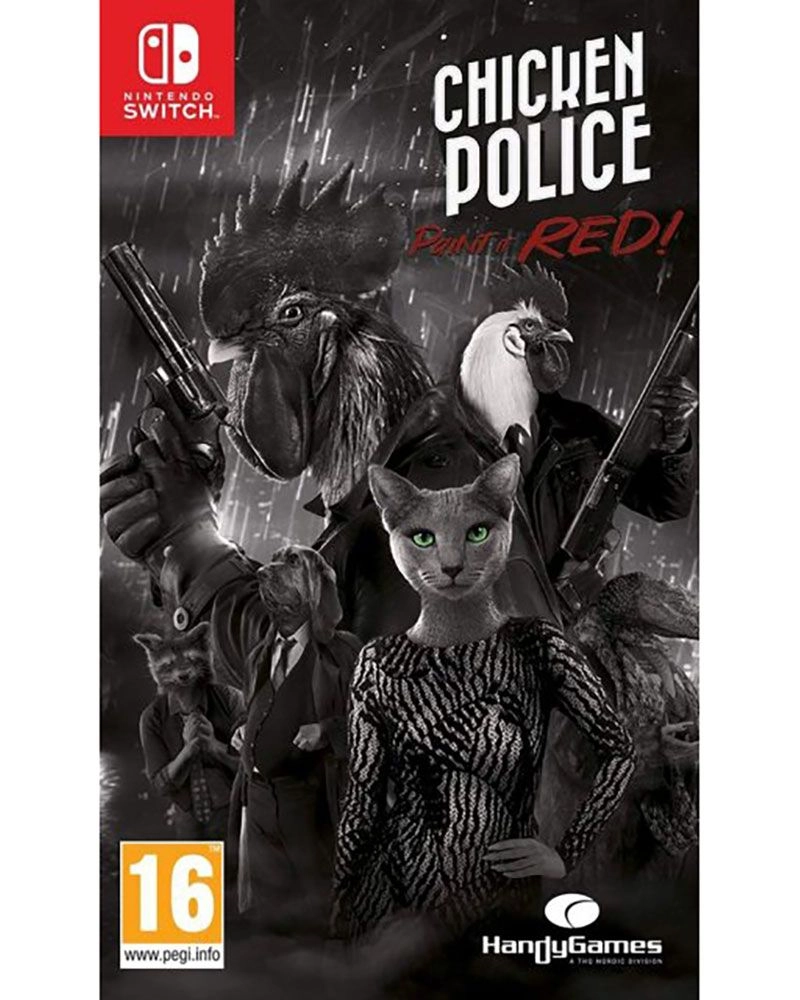 THQ Nordic Chicken Police: Paint it Red! - Nintendo Switch