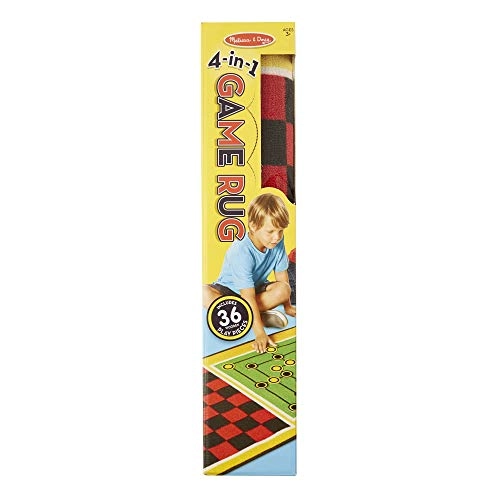 4-in-1 Game Rug - 3 years and up 1 pieces