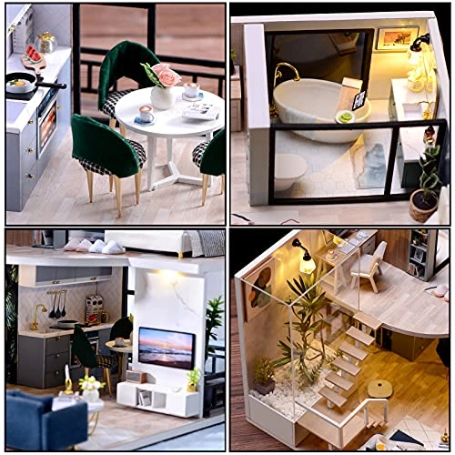 DIY Miniatures Dollhouse Kit - 1:24