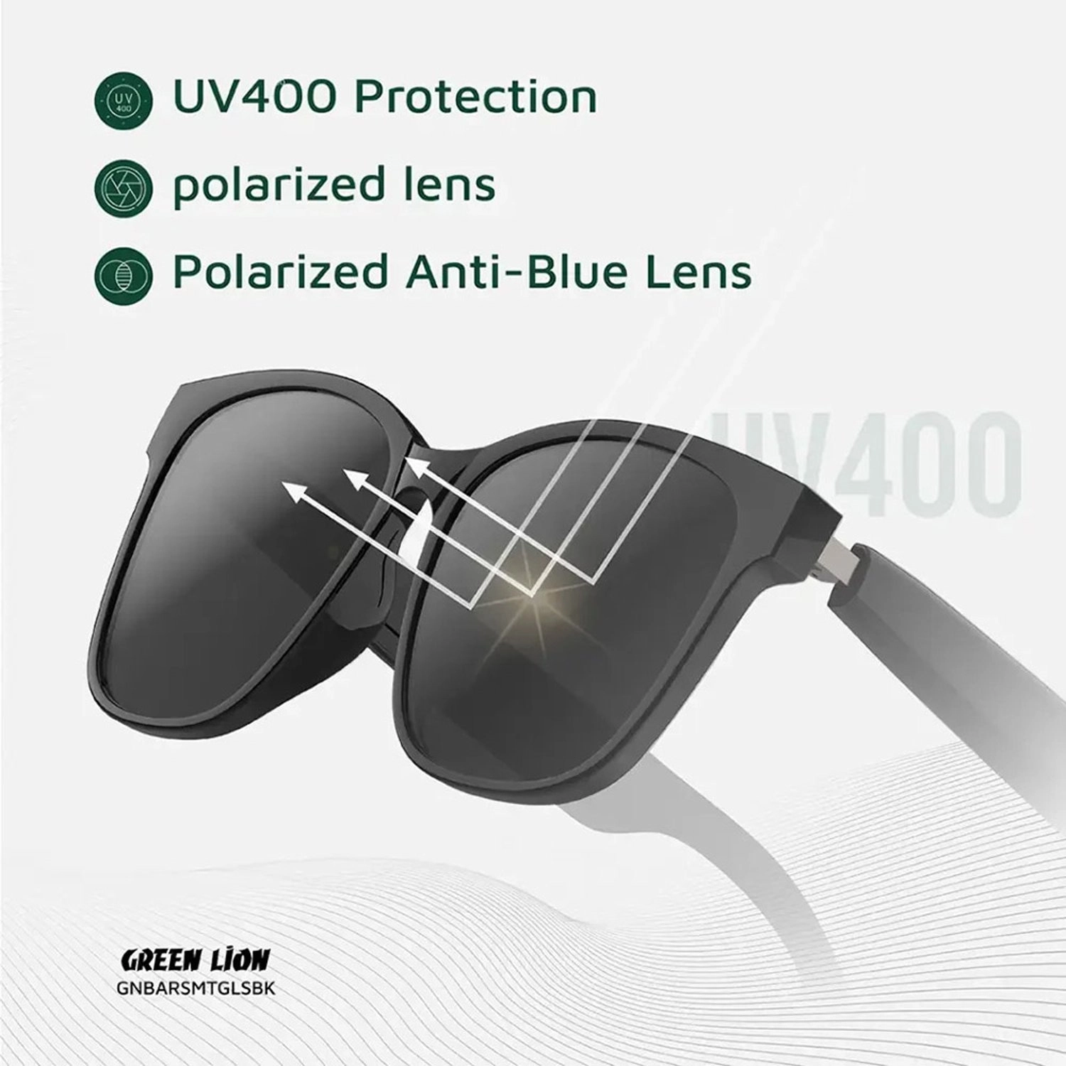 Barcelona Smart Audio Glasses - Bluetooth 5.4 5 Hours Magnetic Charging