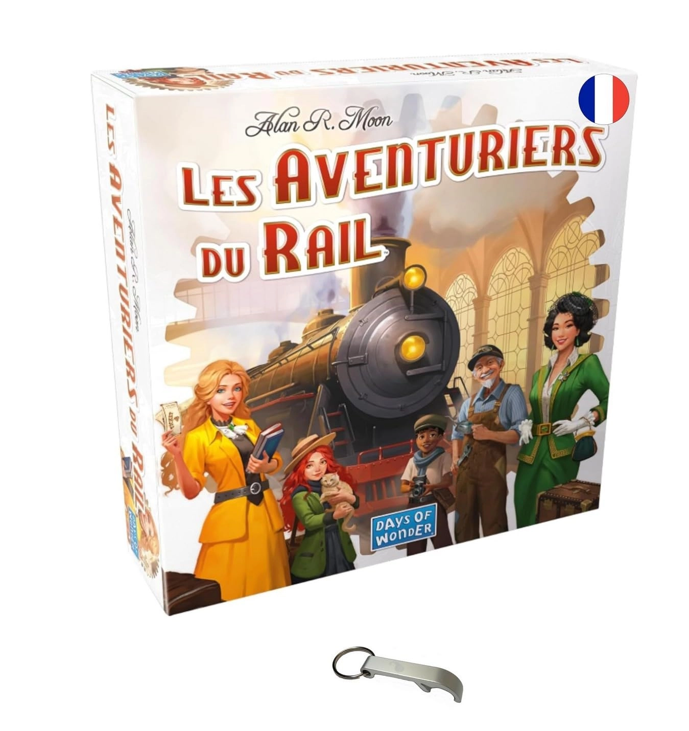 Blumie Shop Ticket to Ride USA + Card Protector + 1910 + 1 Decals